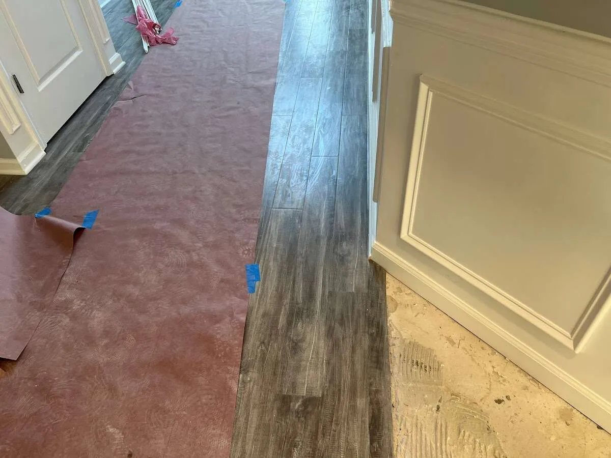 Completed marble shower restoration in Wildomar